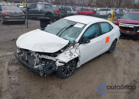 2014 Toyota Corolla S Plus from USA, damaged, VIN 5YFBURHE3EP063608